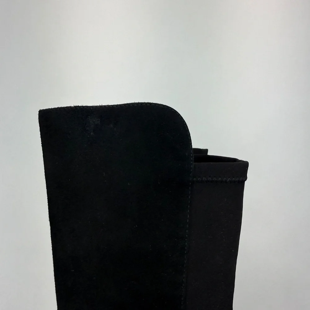 New Stuart Weitzman 5050 Bold Over The Knee Boot Black Sz 6.5